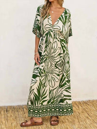 Dress Forum - Take Me Away Double Plunge Maxi Dress