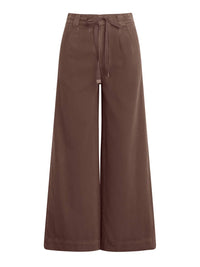 Joe's Jeans High-stretch Denim Addison Pant in coffee - women's pants - detail view