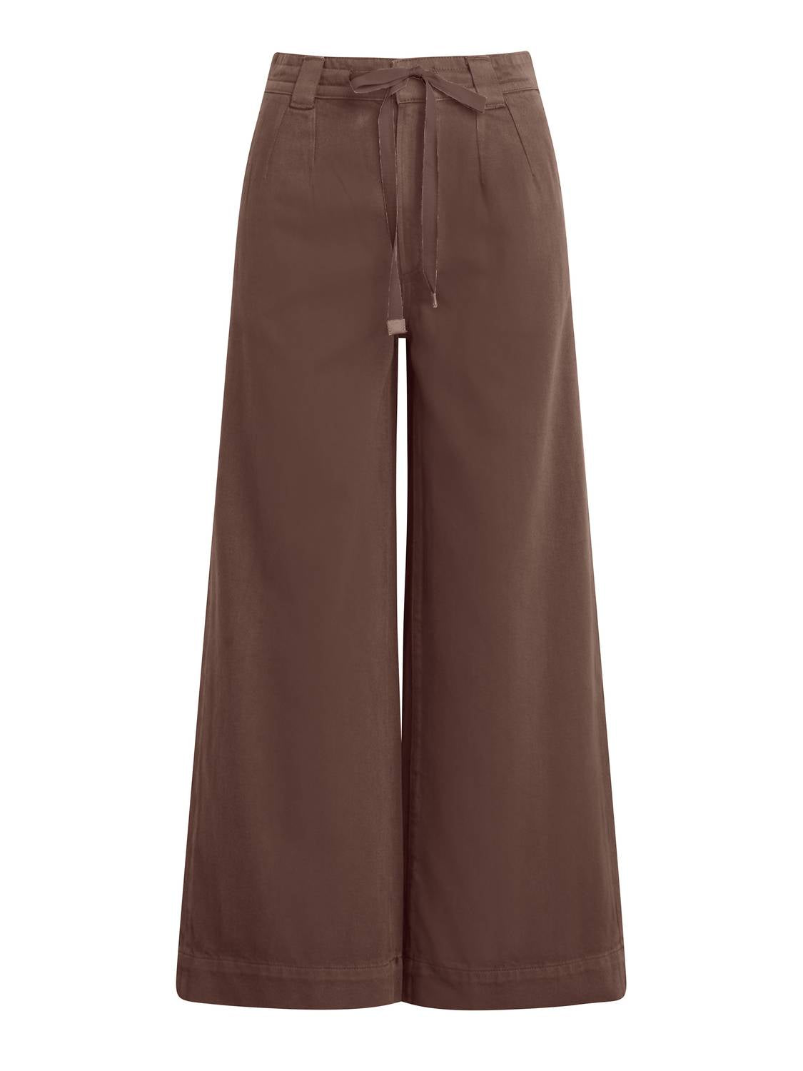 Joe's Jeans High-stretch Denim Addison Pant in coffee - women's pants - detail view