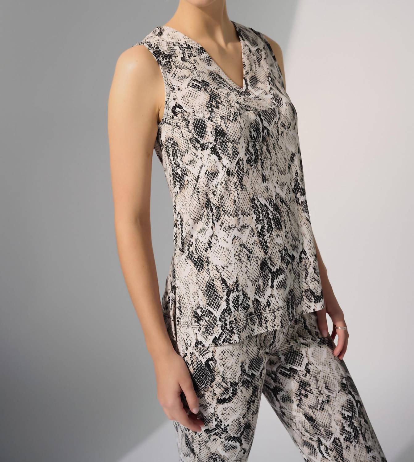 Joseph Ribkoff - Python Tank Top