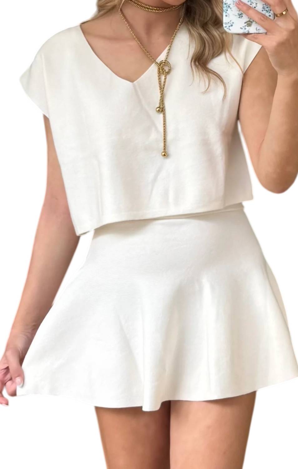 Day + Moon - Hazel Top And Skirt Set