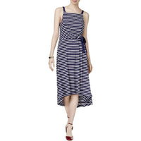 Maison Jules - Women's Striped Sleeveless Casual Dress