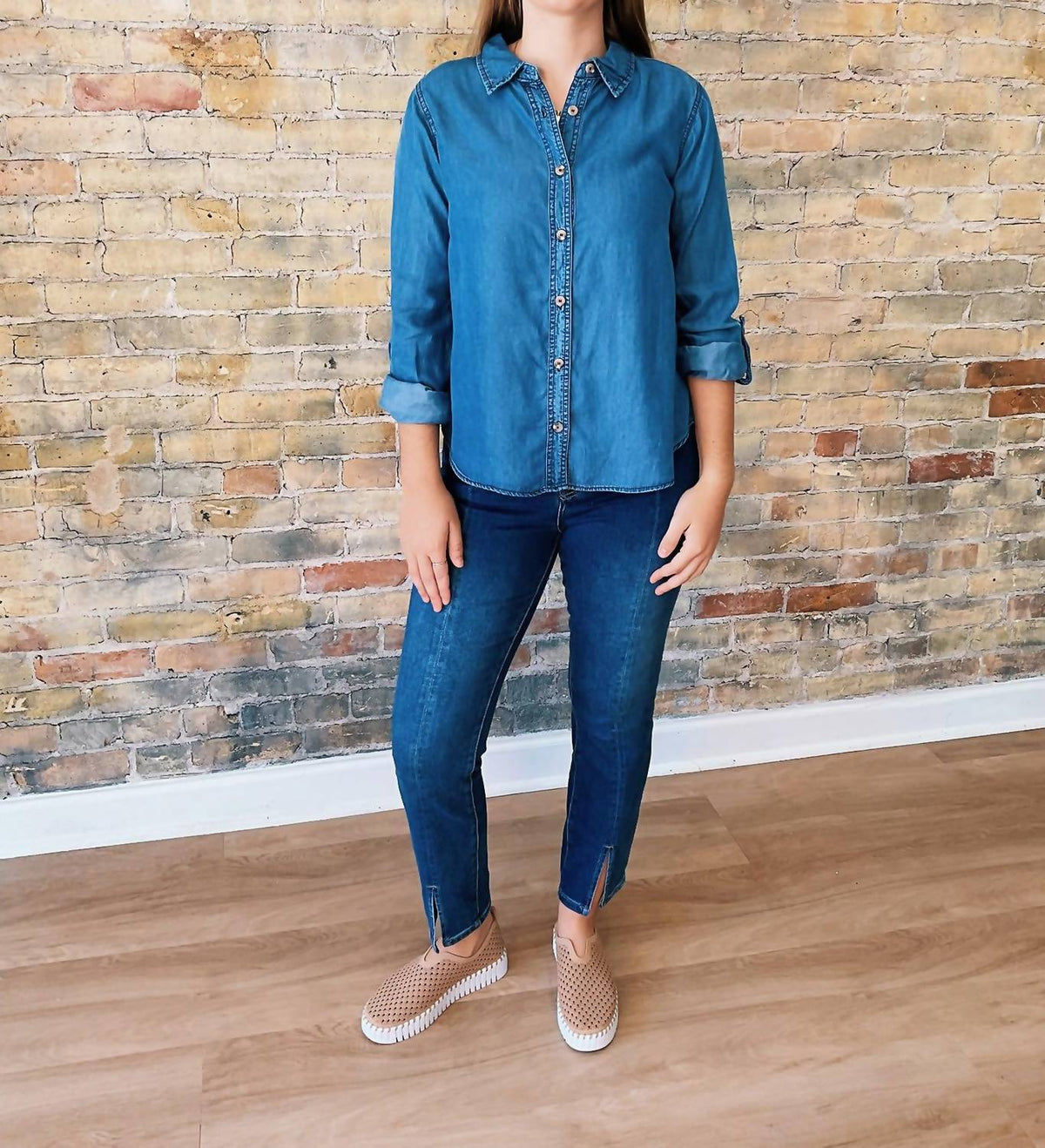 Blu Pepper - Harper Chambray Shirt