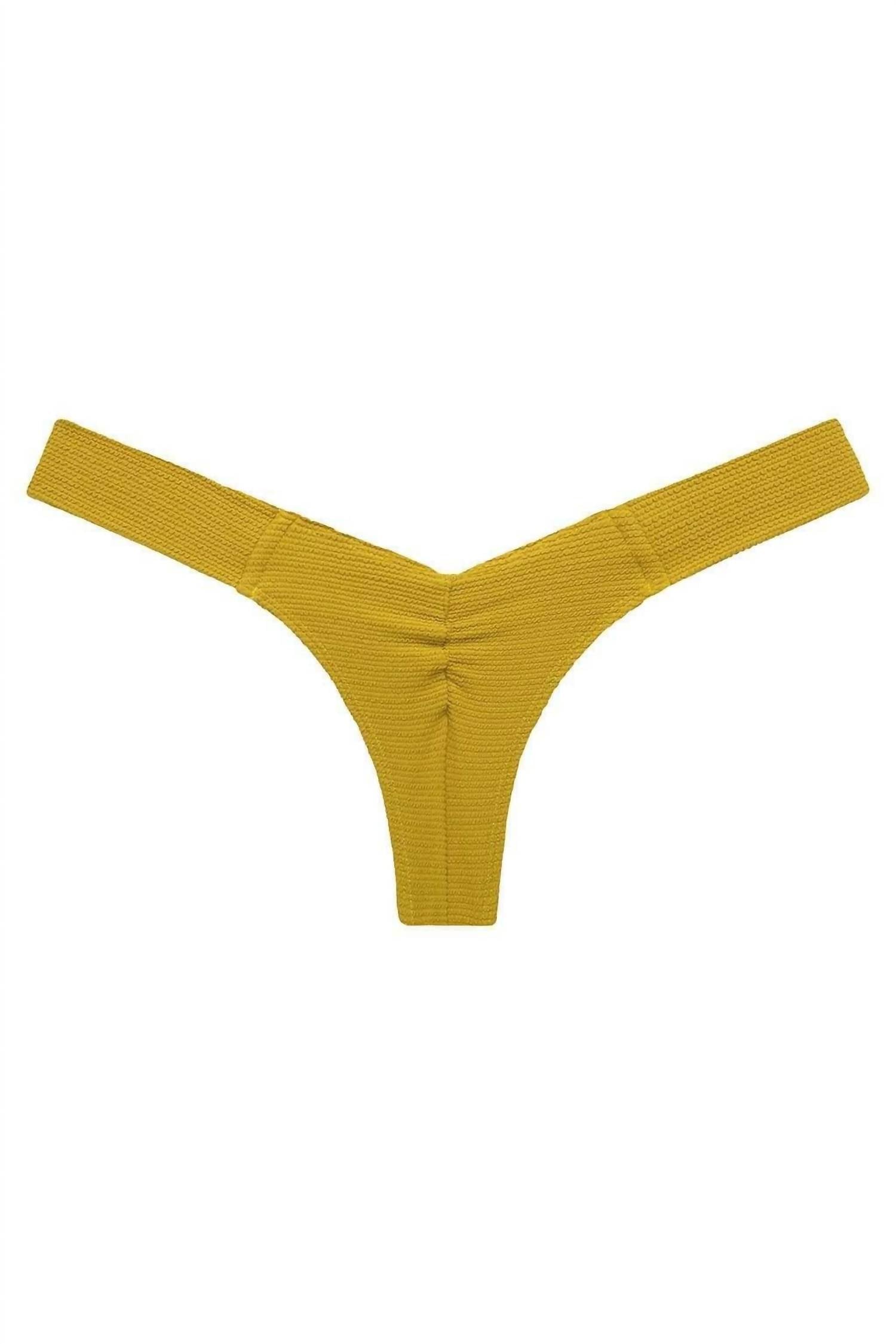 Montce - Micro Scrunch Uno Bikini Bottom