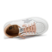 Oldsoles - Girl's Platinum Runner Low Top Sneaker