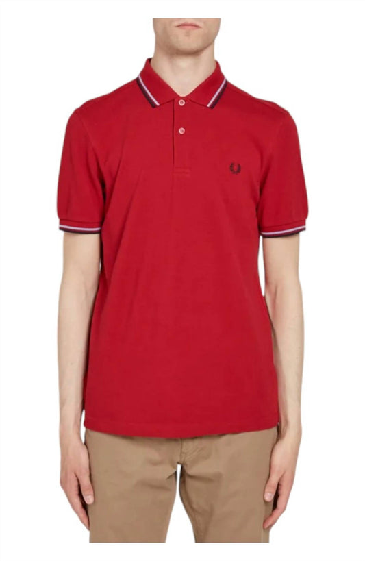 Fred Perry - Men's Twin Tipped Polo Shirt