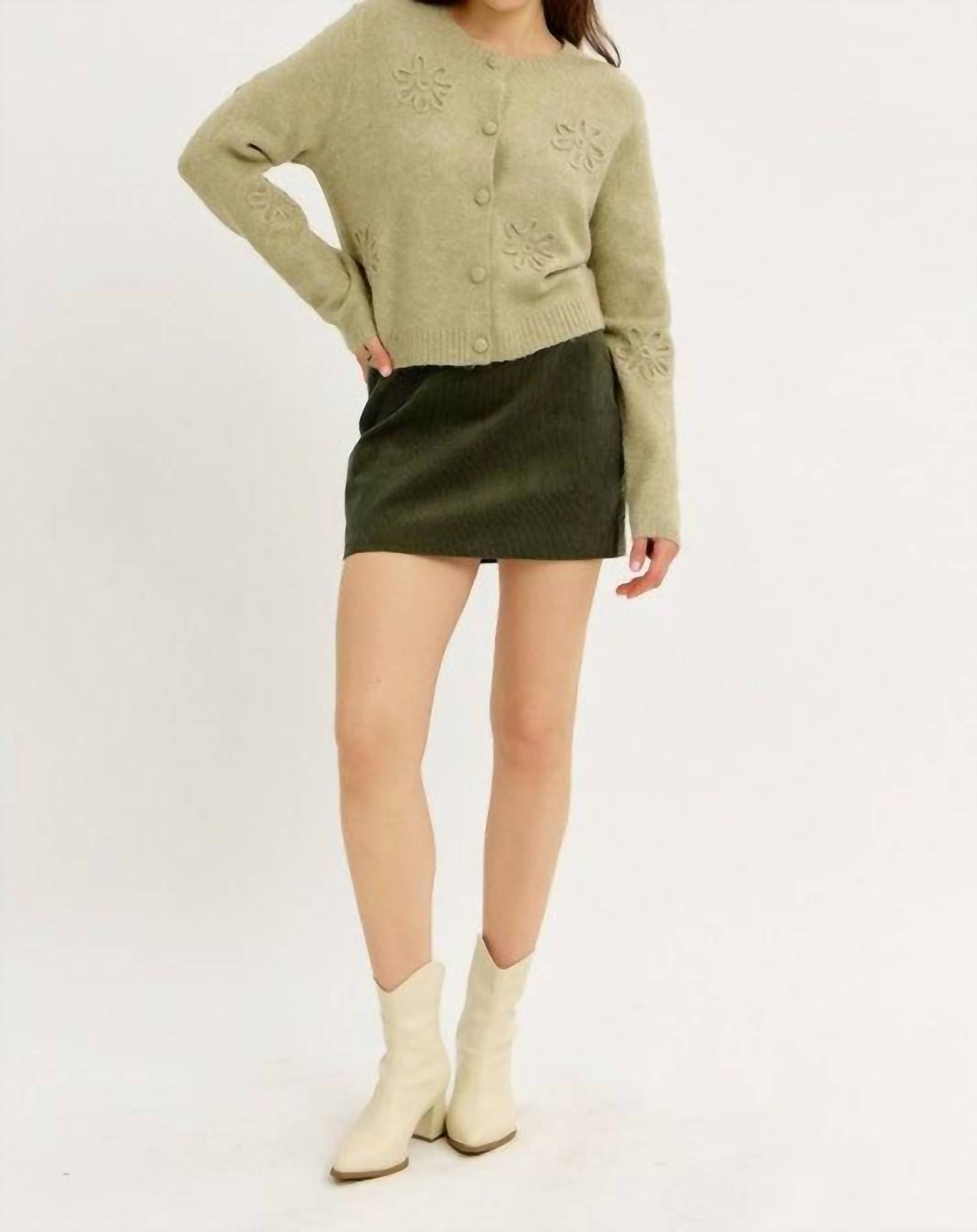 Idem Ditto - 90's Cool Corduroy Mini Skirt
