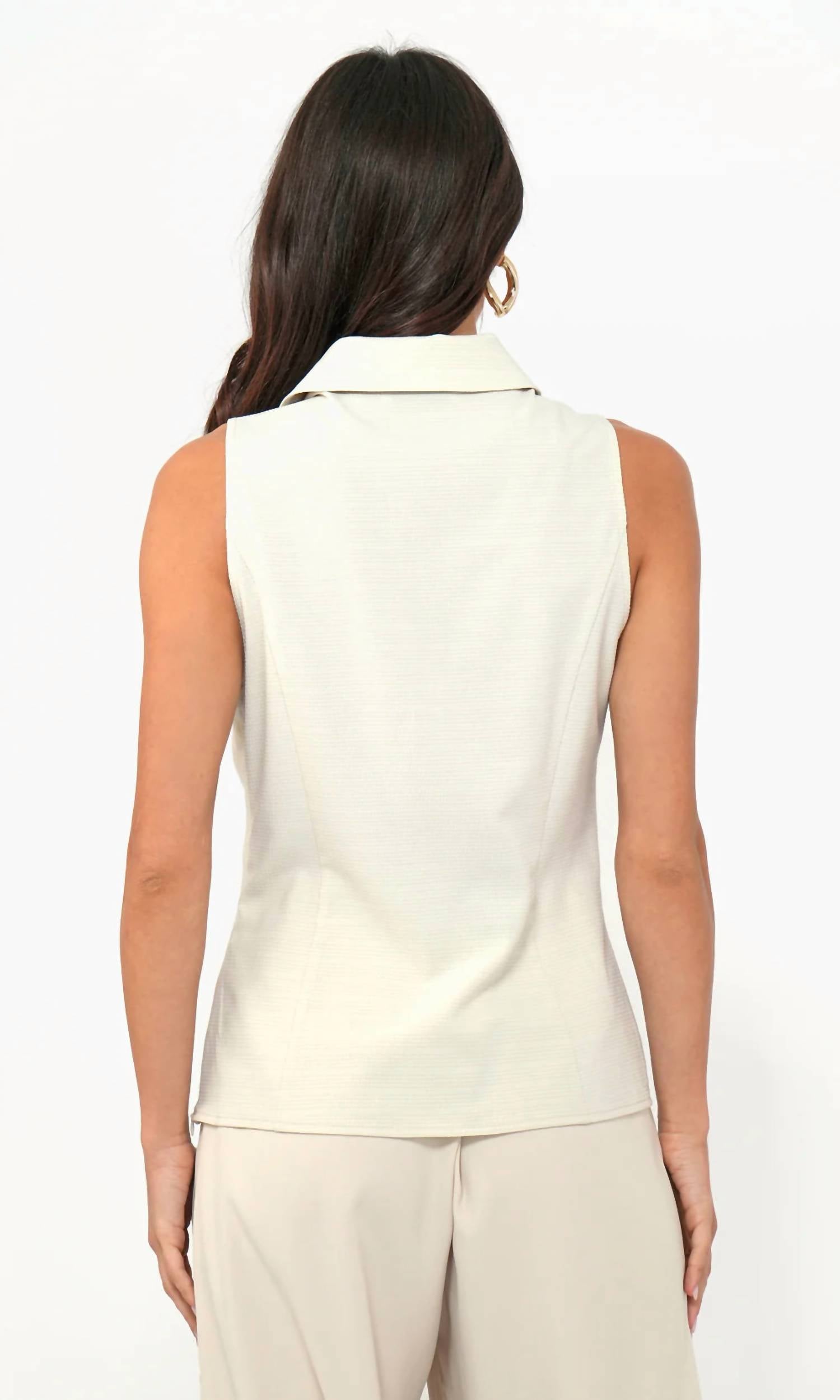 Greylin - Rola Textured Sleeveless Top