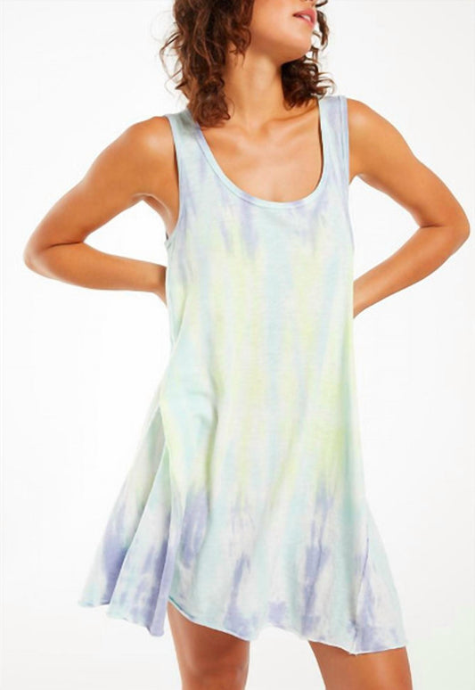 EVA SORBET SKIES TIE-DYE DRESS