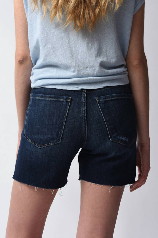 Frame - Le Tour Short Raw Edge Jean Shorts