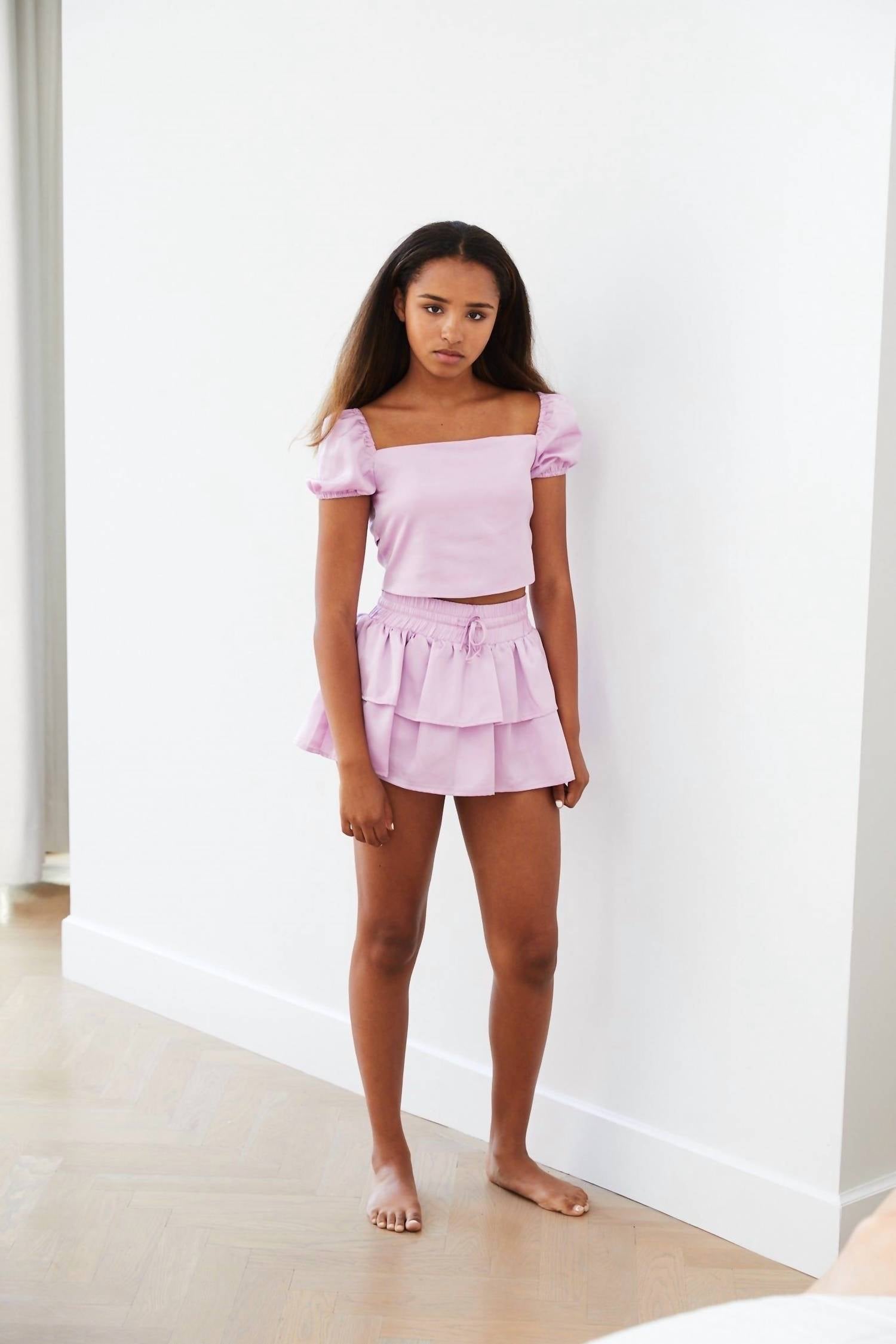 Theme - Tween's Noa Tie Back Top