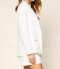 Skies Are Blue - Welt Pocket Blazer
