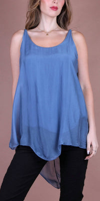 Gigi Moda - Catania Silk Tank Top