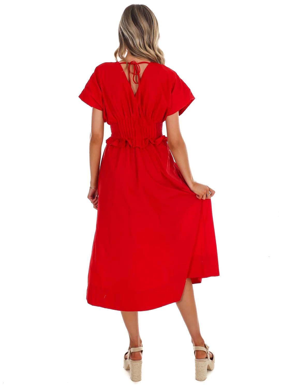 Entro - Women's Catch The Breeze Midi Dress