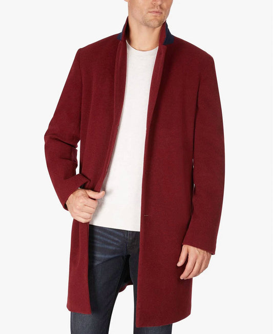 Tommy Hilfiger - Addison Wool-blend Overcoat Coat