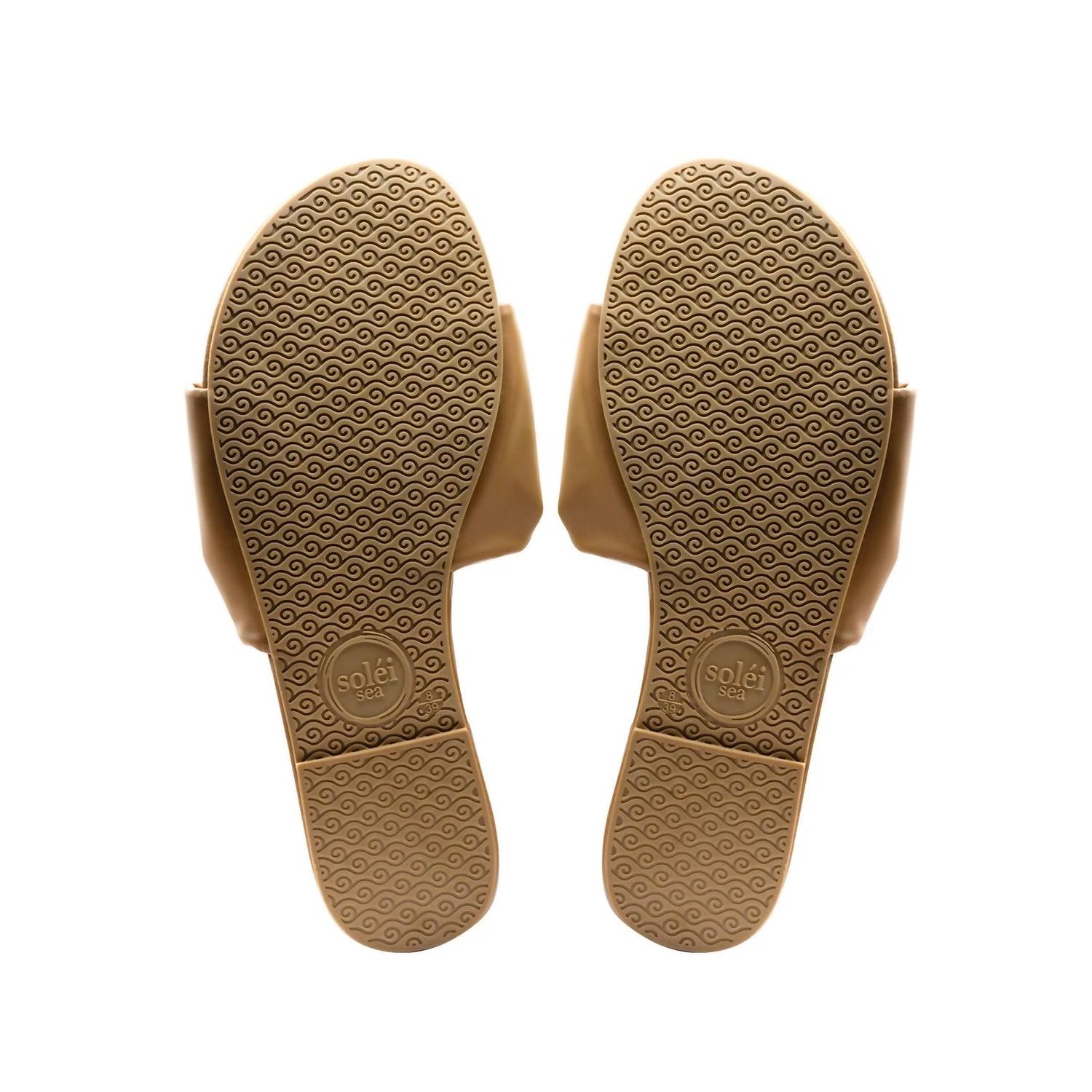 solei sea Women's Nottie Slide Sandal in desert sand - women's sandal - alternate view