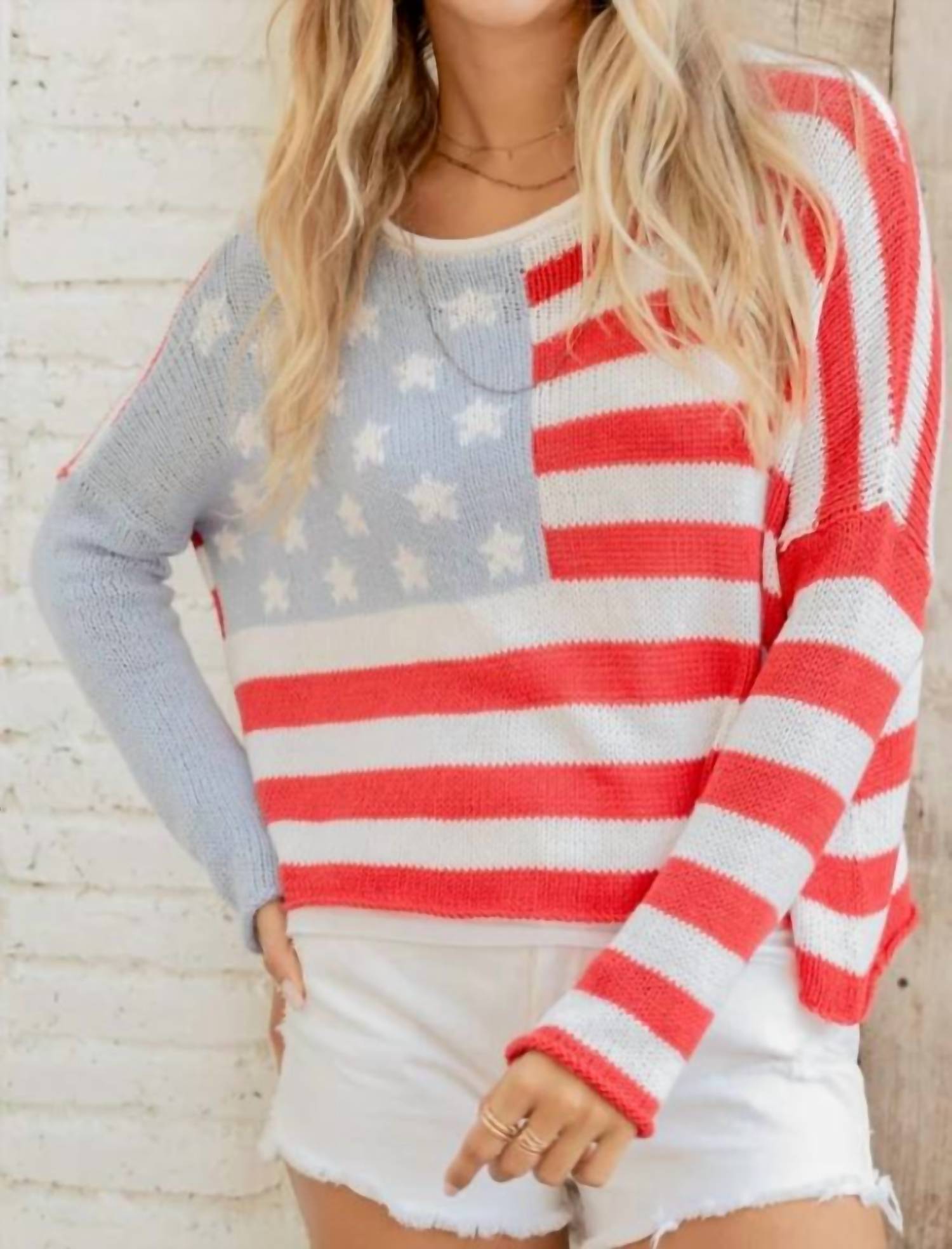 Wooden Ships - Cropped Crew Lightweight Sweater