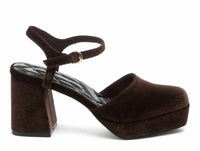 Kelsi Dagger - Women's Edna Velvet Platform Heel