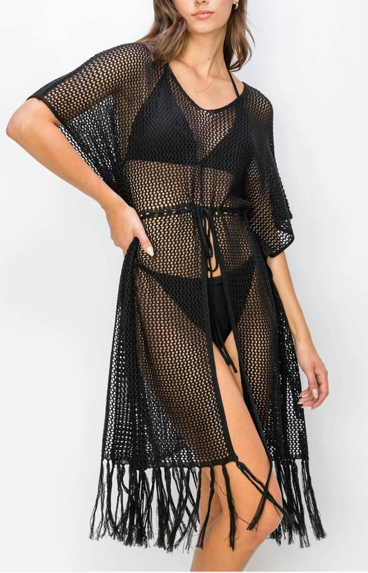 Hyfve - Open Stitchcrochet cover up tunic