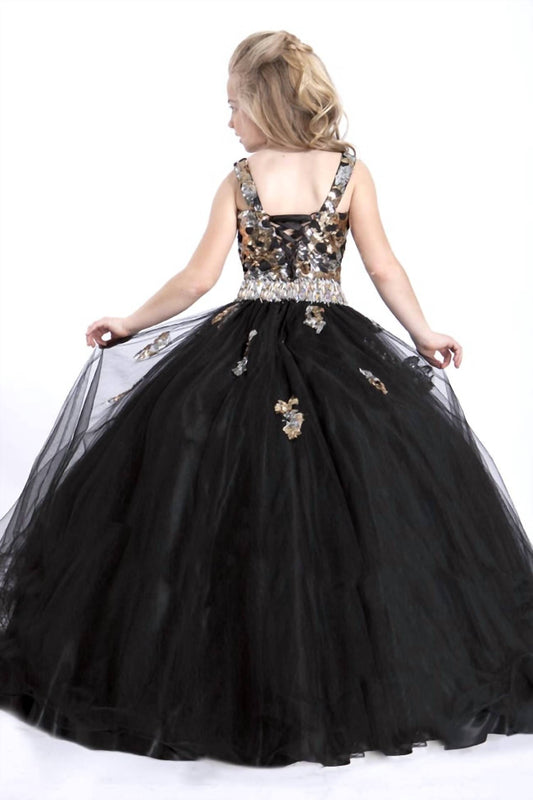 Rachel Allan - Sequin Bodice Tulle Ball Gown