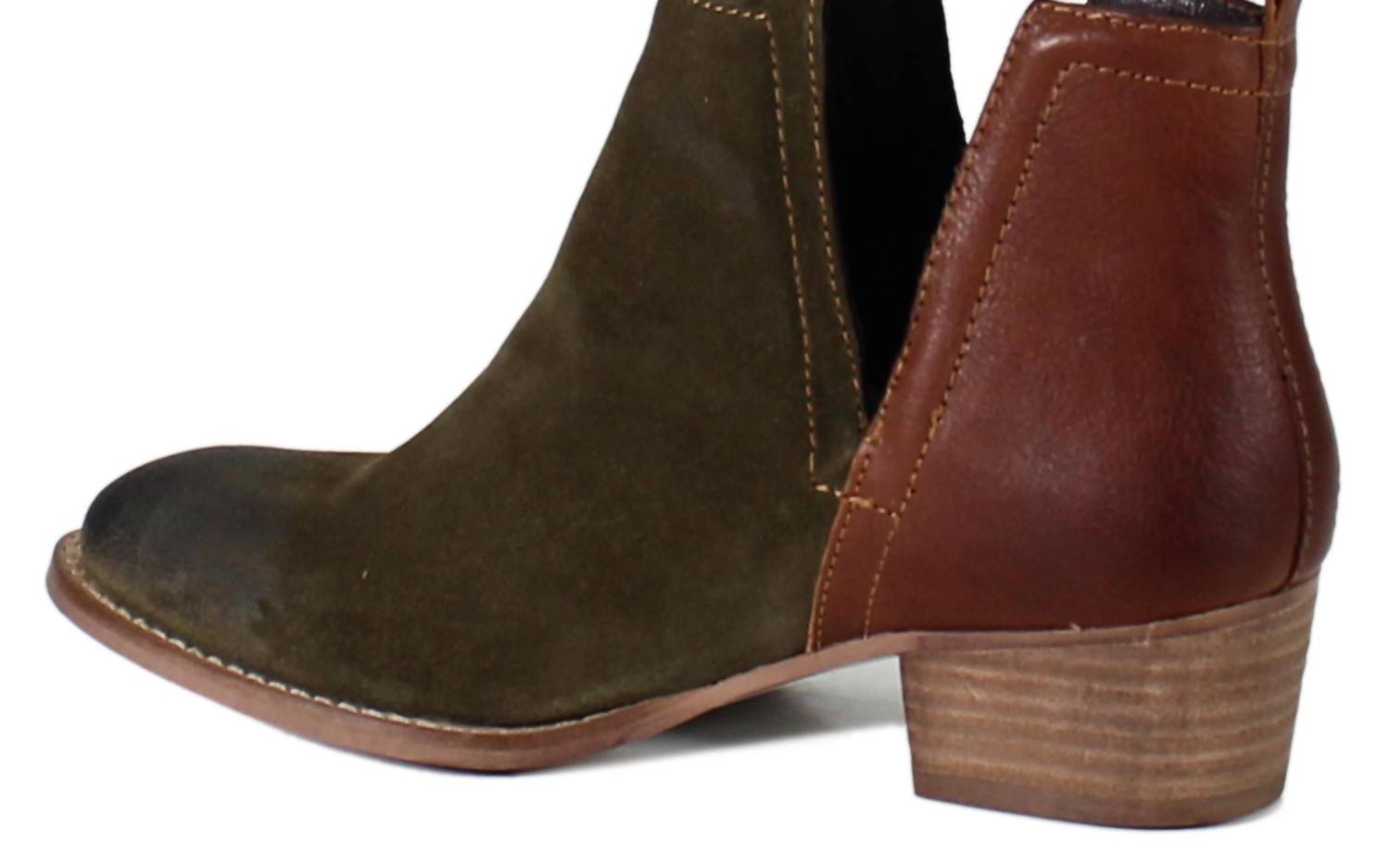 Diba True - Women's Stop By Side Cut-out Ankle Boots