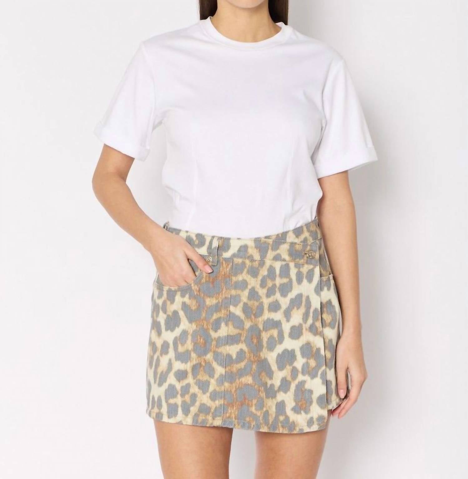 Berenice - Jery Leopard Skort