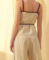 Miou Muse - Sadie Linen Top