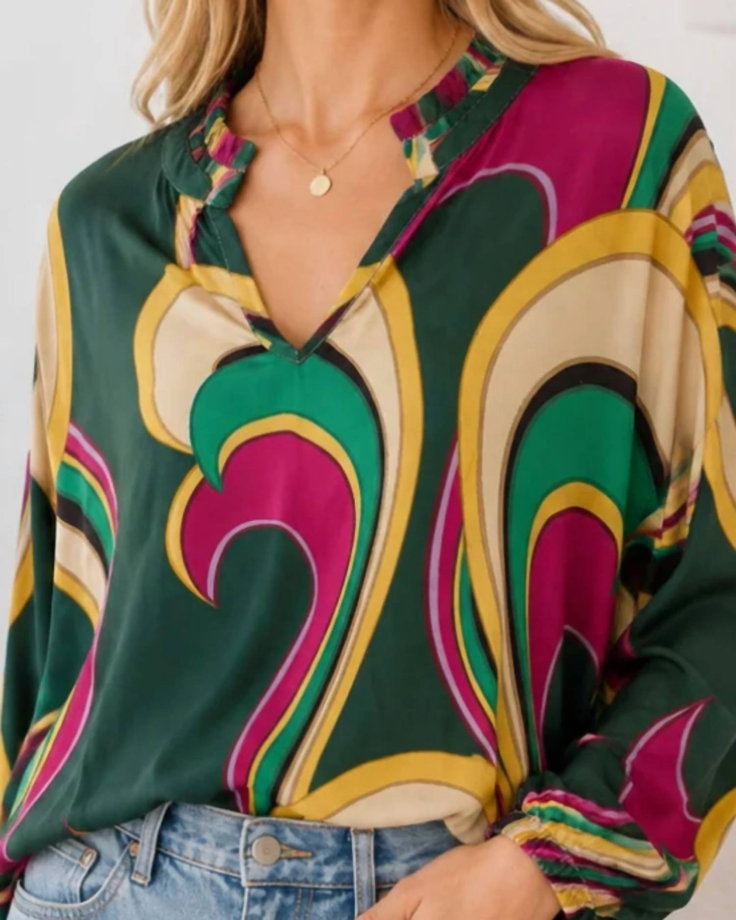 Astrid - Long Sleeve Blouse