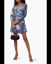 Rixo - Indy Patchwork Mini Dress