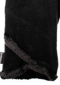 Isotoner - Women's Smartdri Fleece Gloves With Overlap Wrist