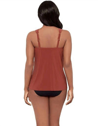 Miraclesuit - Dazzle Underwired Draped Tankini Top
