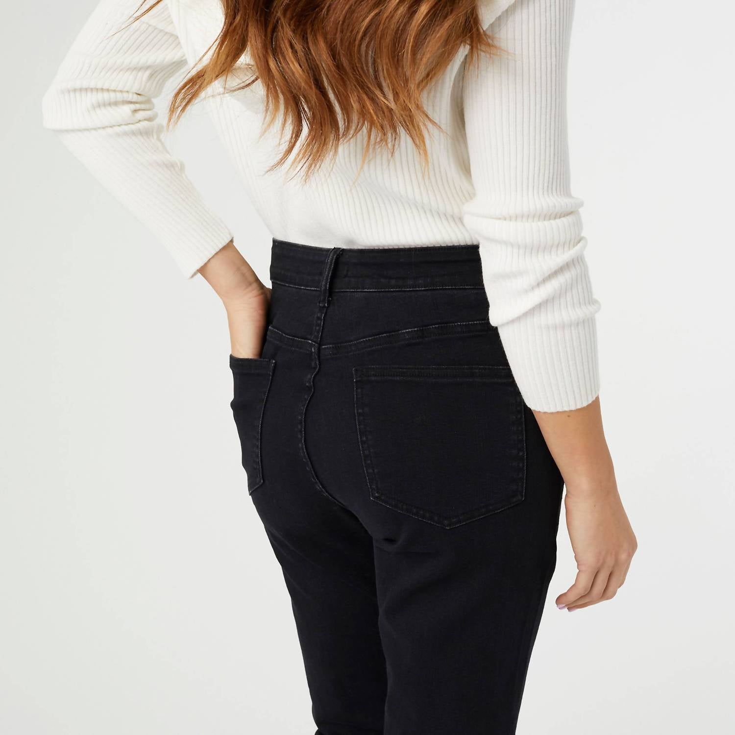 Coco + Carmen - Everstretch Raw Bottom Jeans