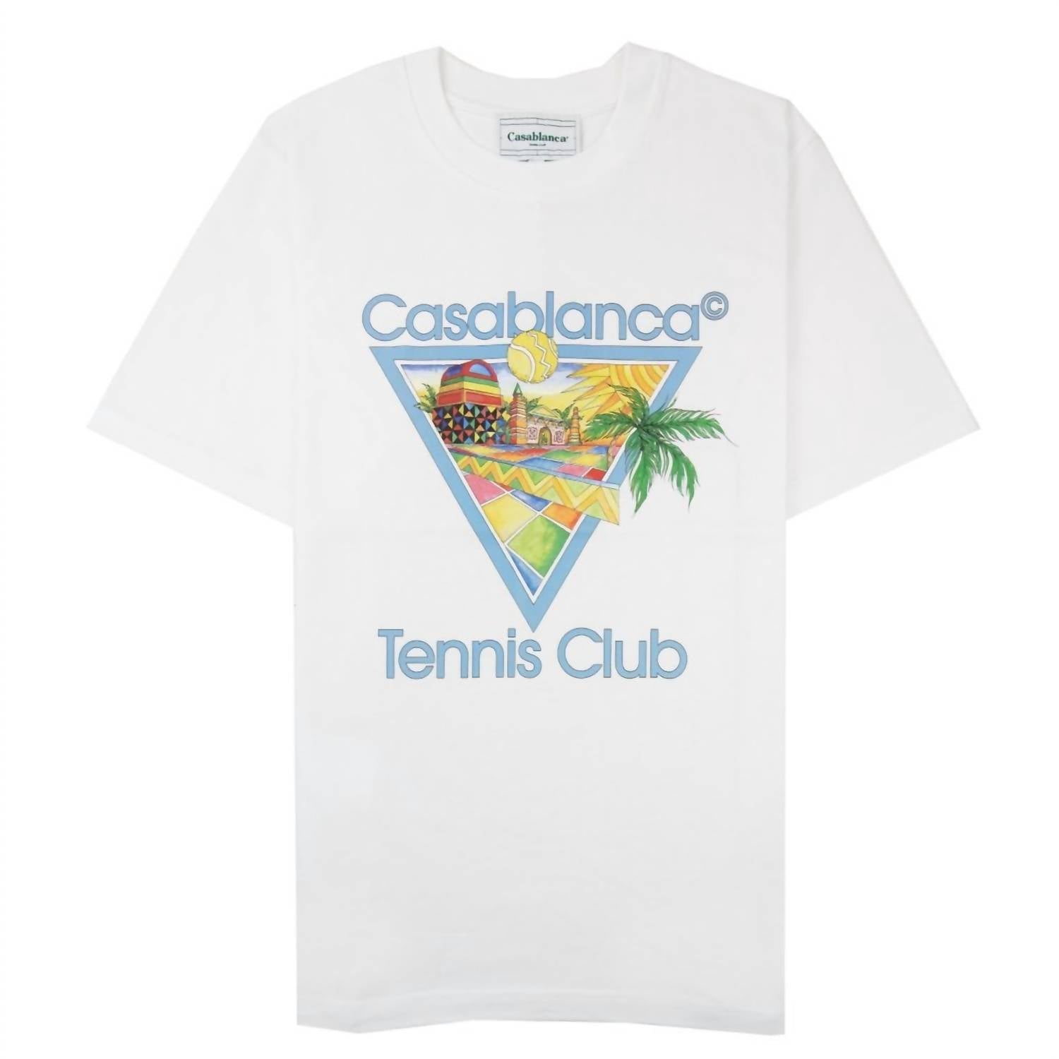 Casablanca - Afro Cubism Tennis Club Printed T-shirt