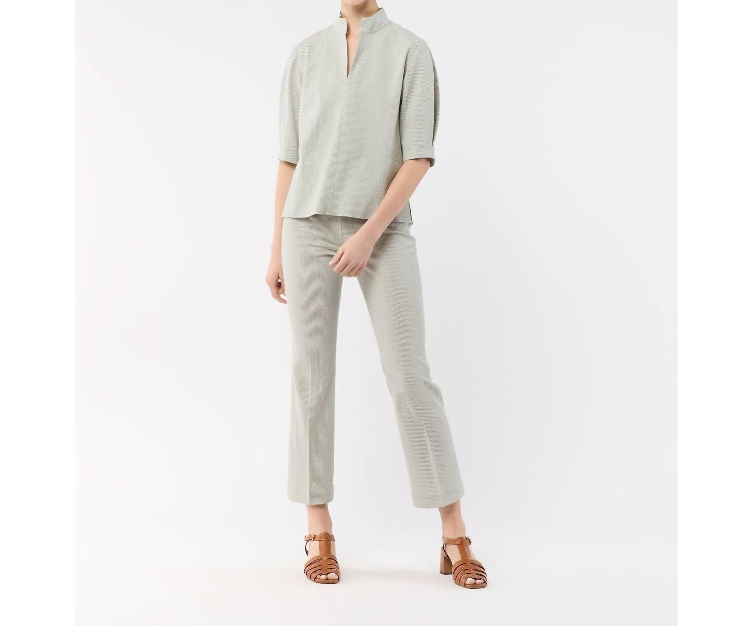 Ann Mashburn - Fayette Flare Cropped Pant