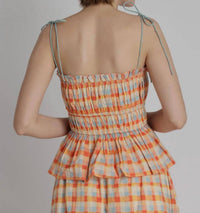 Aureum - Women's Besenia Plaid Top