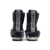 Hogan - Women's Fur-trimmed Platform Boots