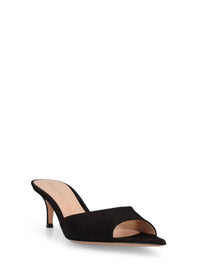 Gianvito Rossi - Women's 55mm Elle Suede Mule Sandals