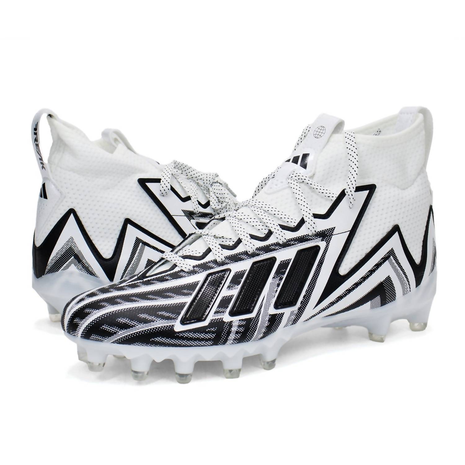 adidas Men's Freak 23 Inline Football Cleats Shoes in white - men's shoe - view 6
