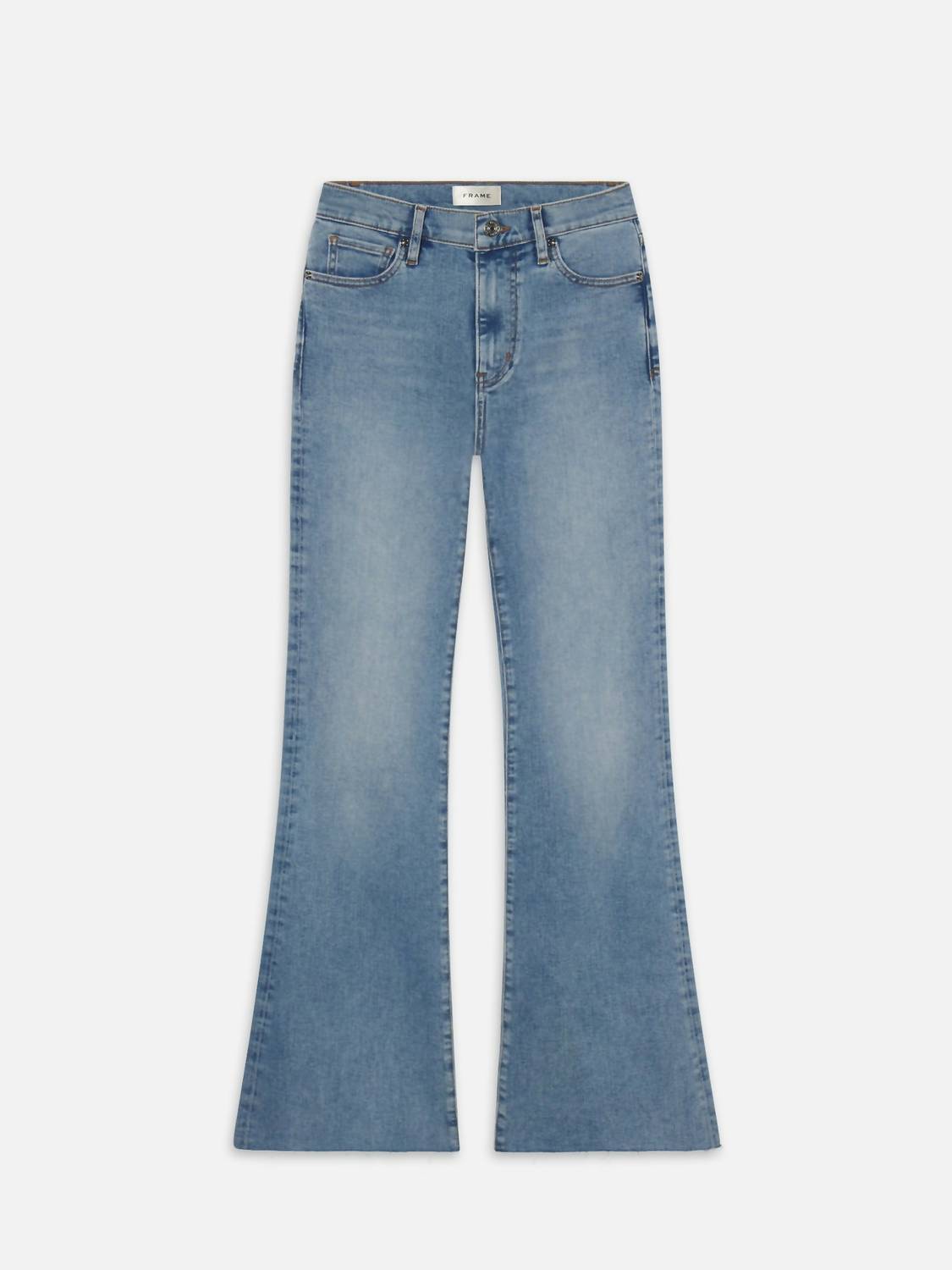 FRAME Women's Icon Jean in lark raw - women's jeans
