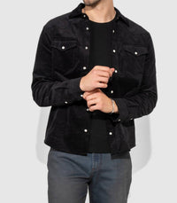 Monfrere - Eastwood Velvet Long Sleeve Jacket