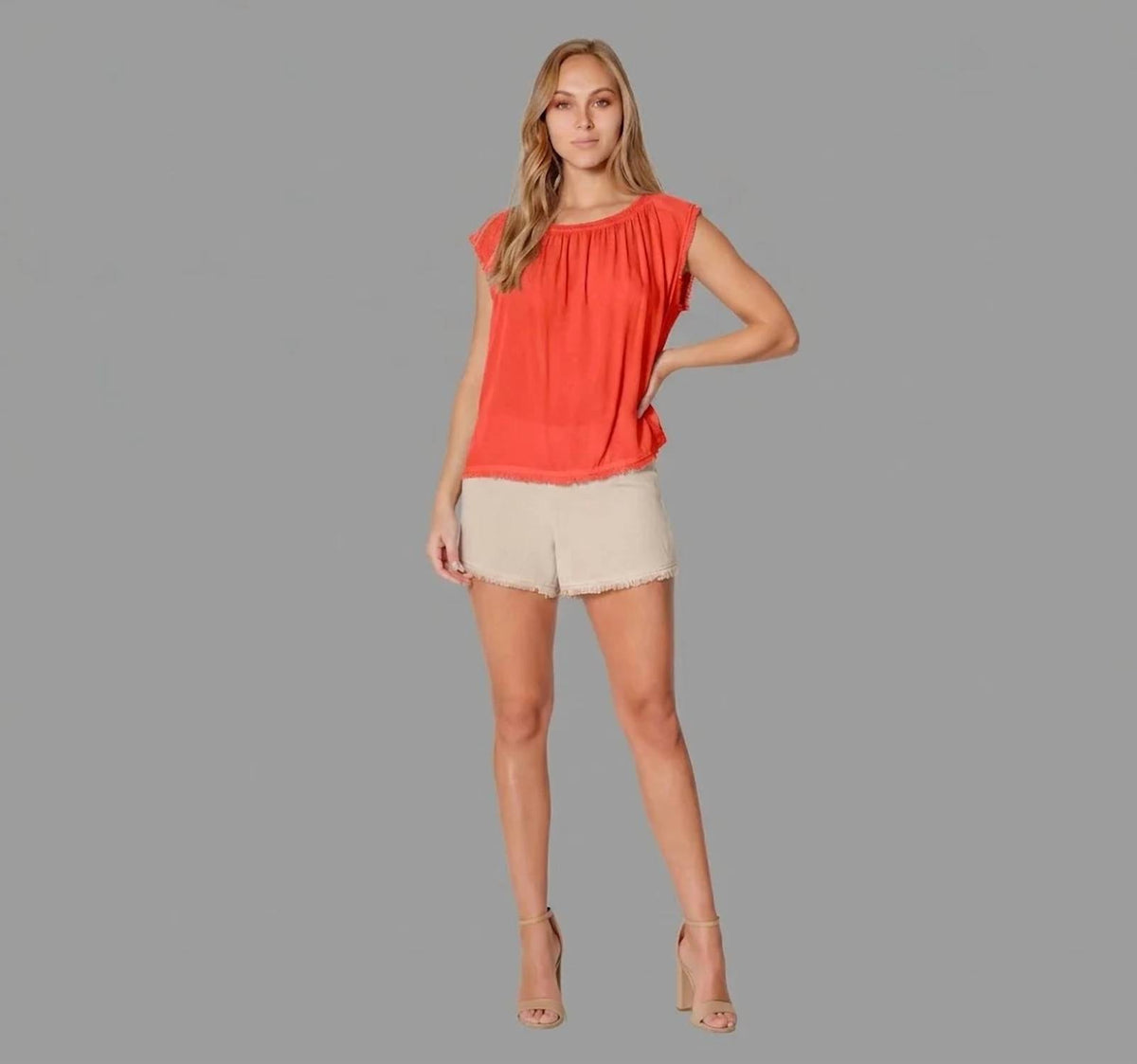 Maven West - Mixed Media Tank Top
