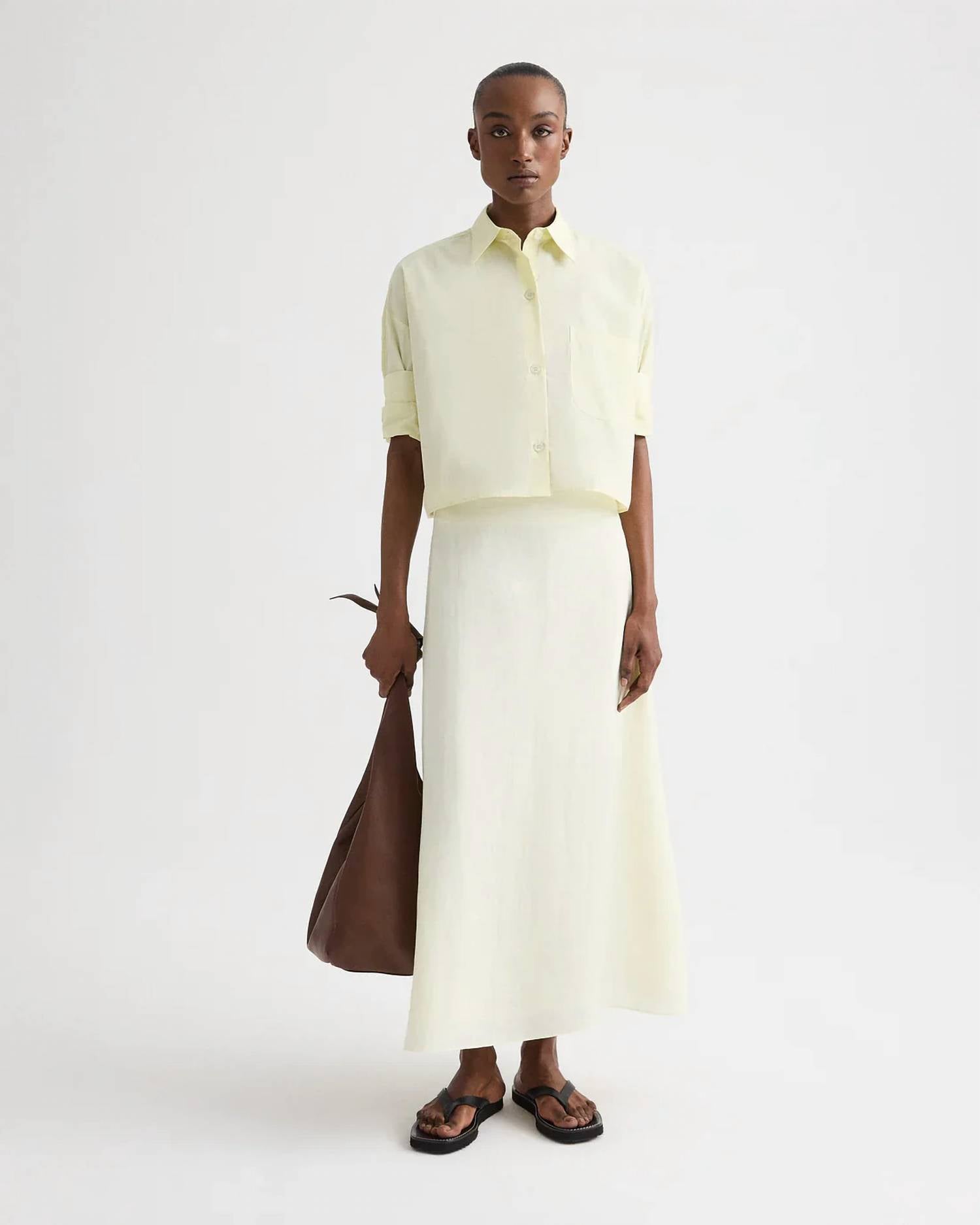 Twp - A-line Midi Skirt