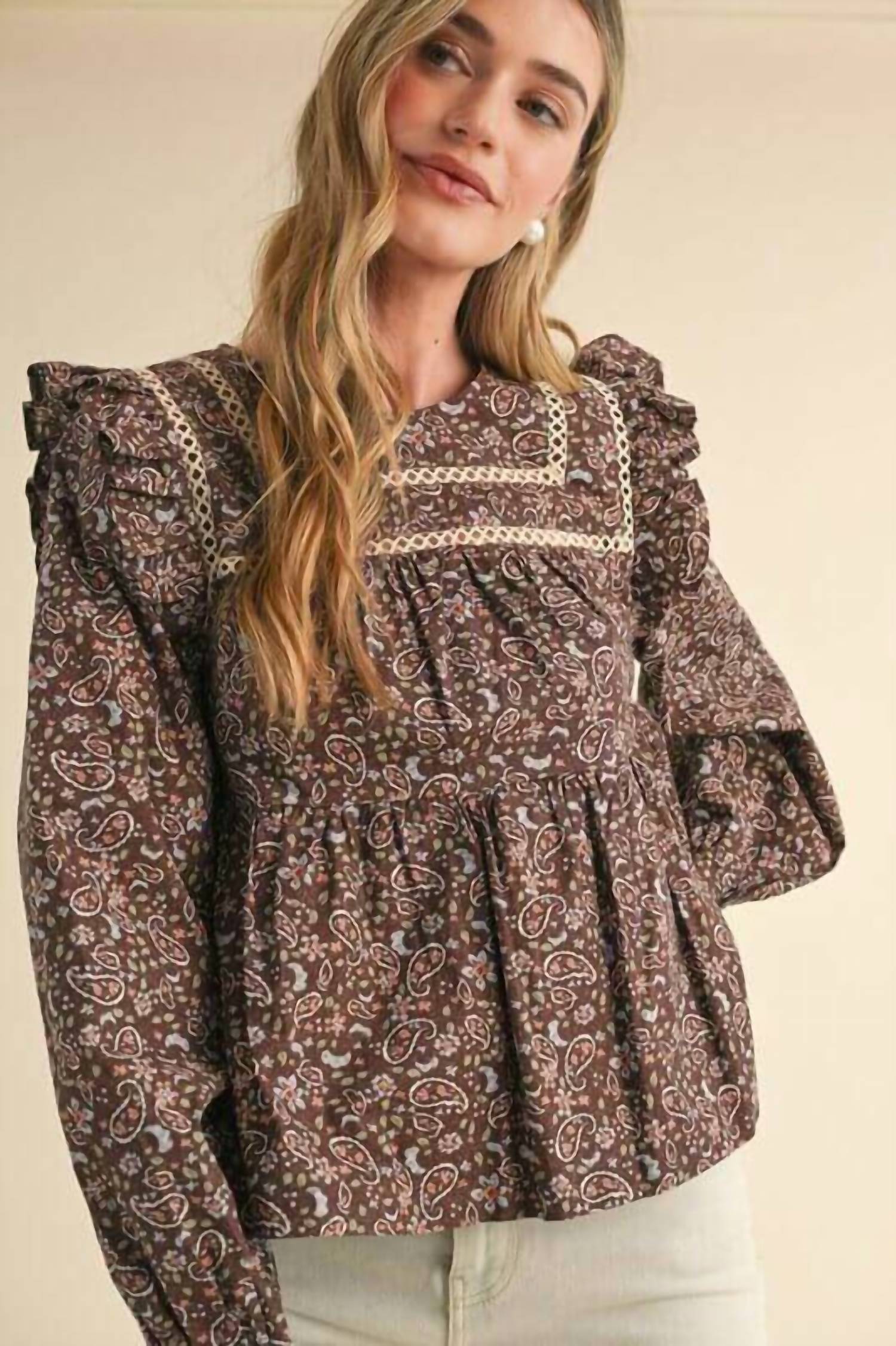 &Merci - Coco Floral Top