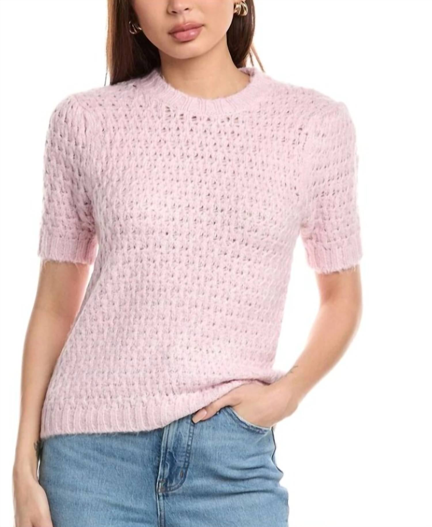 Magaschoni - Contemporary Short Sleeve Sweater