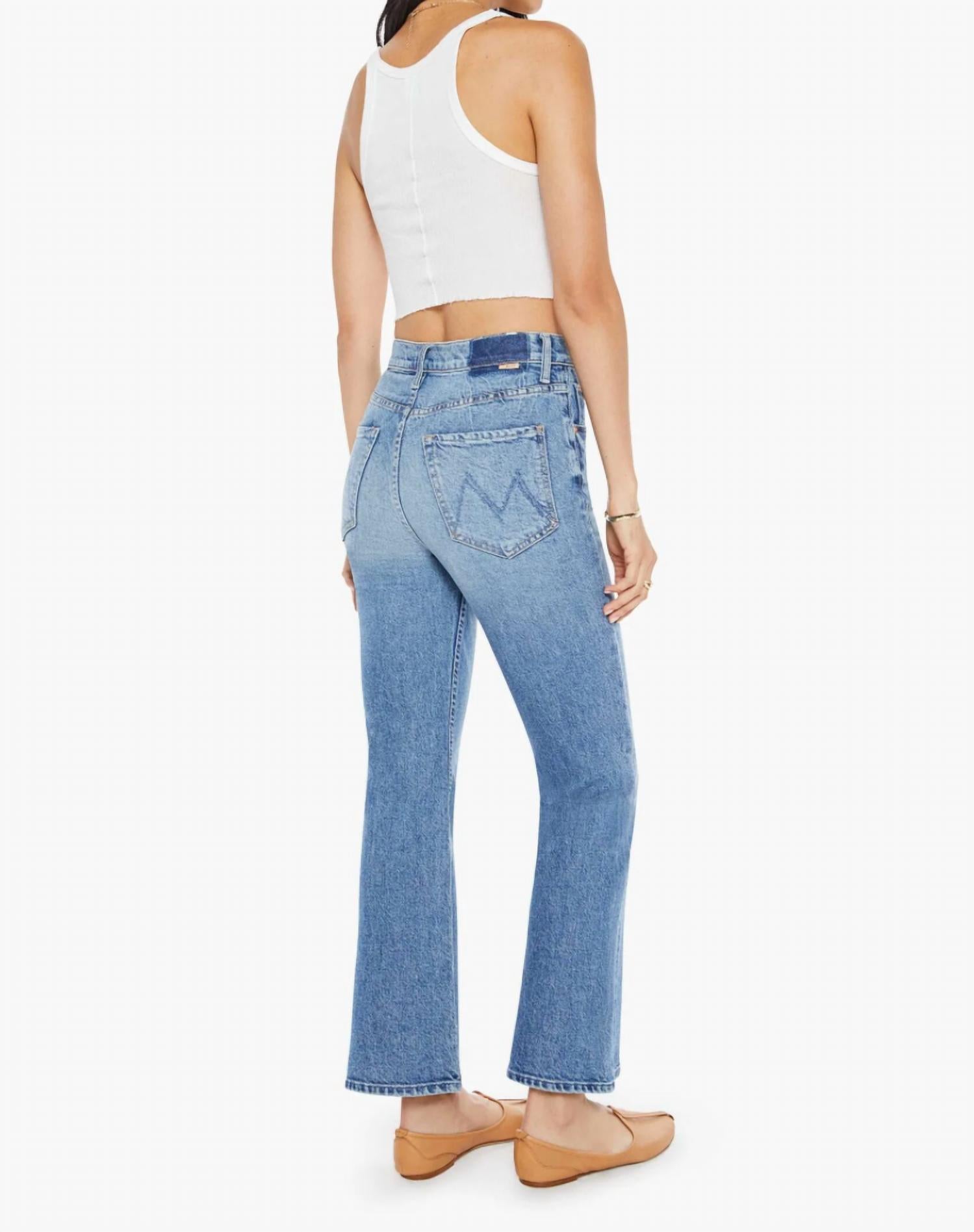 Mother - The Scooter Ankle Flared Leg Jeans