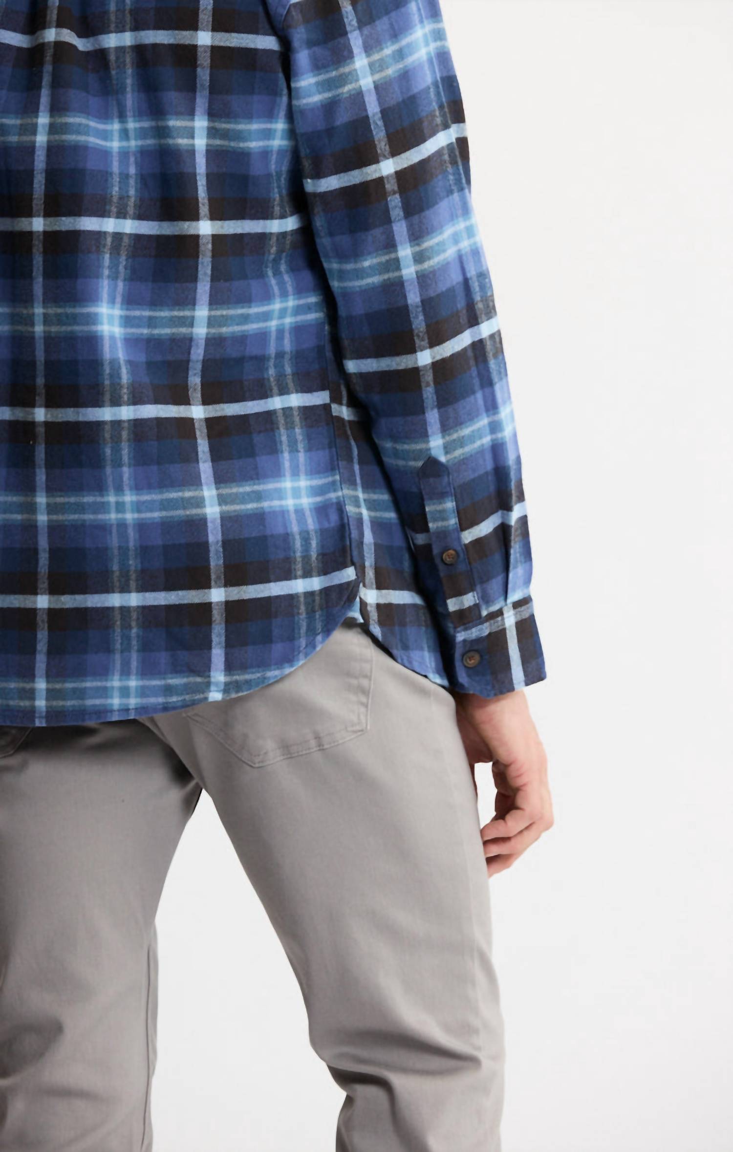 Jachs New York - Brawny Flannel Shirt & Thermal Long Sleeve Tee - 2-pack