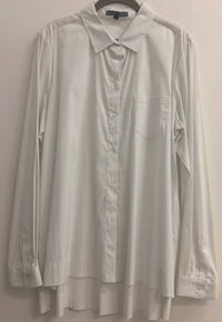 Elliott Lauren - Seamed Detail Button Front Shirt Casual Top