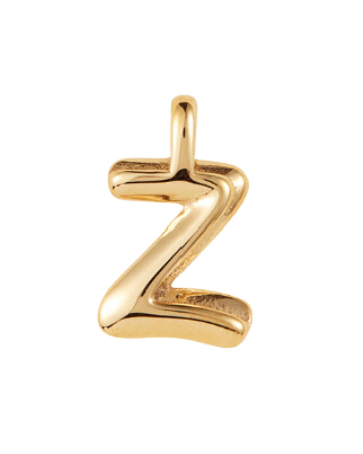 JENNYBIRD Women's Monogram Pendant - Z in gold - women's item