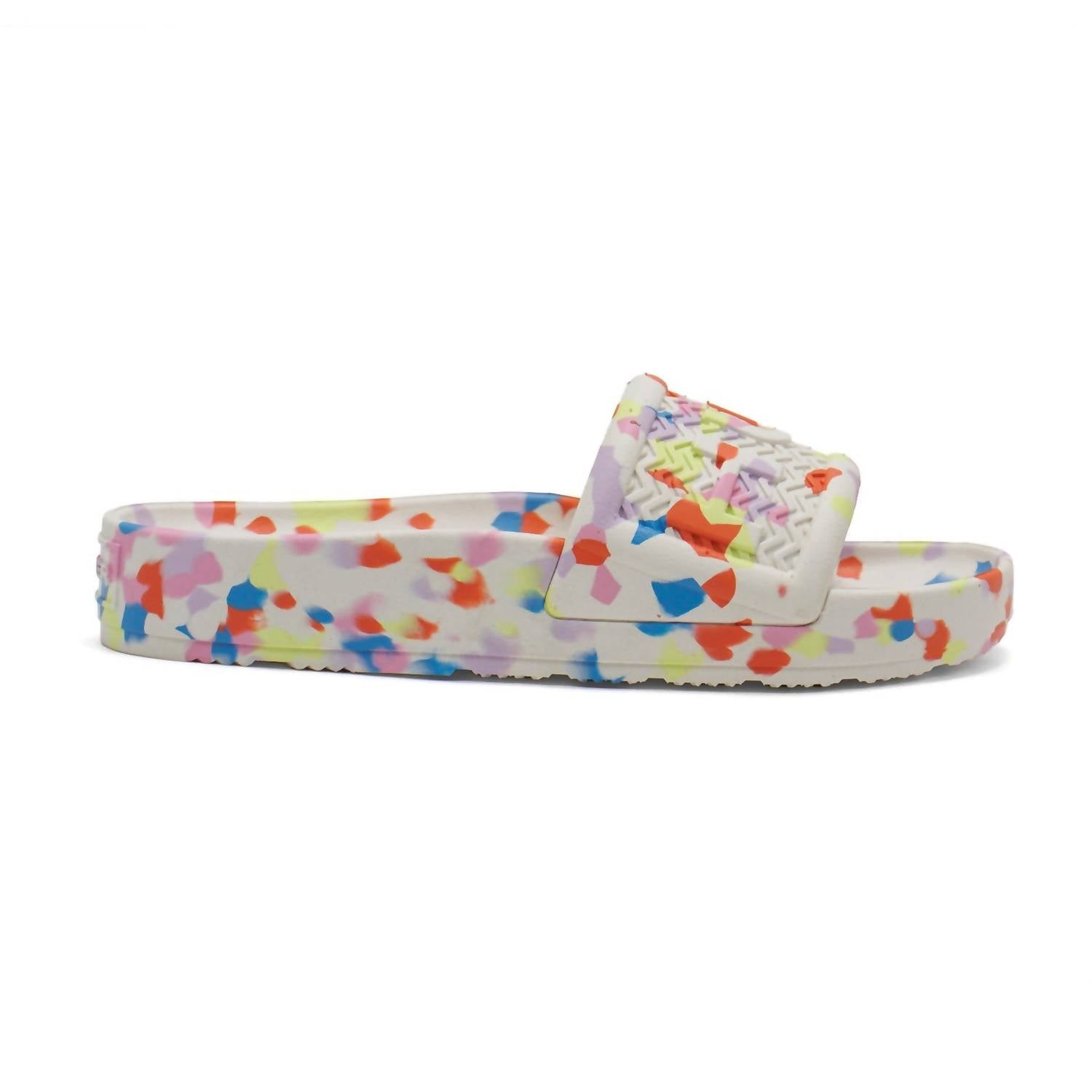 Hunter - Women's Original Marble Lightweight Moulded Sliders Sandals