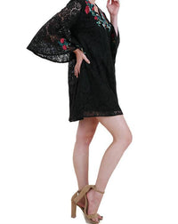umgee Dance The Night Away Dress in black - women's dress - detail view
